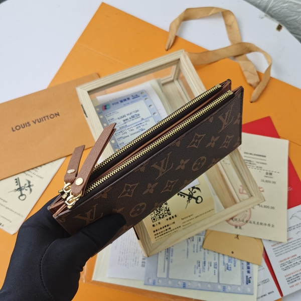 LVコピーウォレット側面デザイン